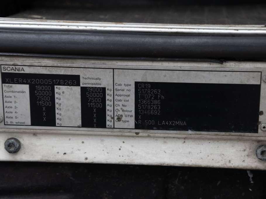 Scania R500-V8+E5+Intarder Foto 9
